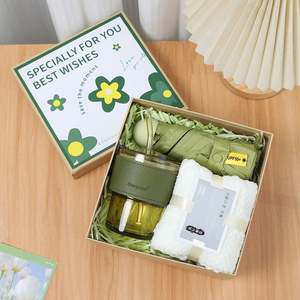 Cadeau d'affaires du Nouvel An en gros Logo personnalisé marque privée coffret cadeau d'été boîte à cadeaux tasse à café fan idée de gadget - Product Image 4