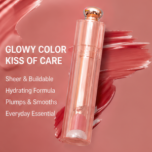 Gloss à lèvres repulpant naturel 4ml, gloss à lèvres haut de gamme, étiquette privée, logo personnalisé pour un look naturel - Product Image 2
