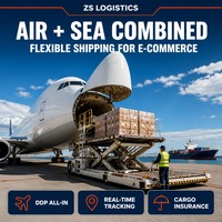 Transit rapide par camionnage et fret maritime LCL FCL, agent logistique porte-à-porte DDP fiable de la Chine aux États-Unis, livraison express