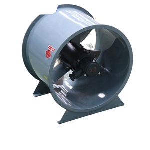 Ventilateur de refroidissement industriel avec moteur axial antidéflagrant 220v/380v AC, pales en acier inoxydable, tube d'évacuation de fumée - Product Image 5