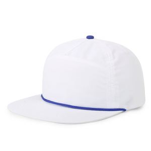 Wholesale Sports Gorra for <b>Men</b> Custom Embroidery Logo <b>Flat</b> Brim Baseball <b>Caps</b> Summer Quick Dry Snapback <b>Cap</b> With Rope - Product Image 6