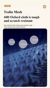 Toldo Texlin Elástico Grueso para Carpa Impermeable, <span class=keywords><strong>Cama</strong></span> para Mascota, <span class=keywords><strong>Cama</strong></span> para Perro para Todas las Estaciones, Carga Alta, Techo, Cartón Extraíble - Product Image 6