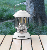 Lanterne Vintage pour tente de Camping en plein air, Rechargeable, Portable, éclairage décoratif de Camping, 3.7V, 4400MAH, COB, LED