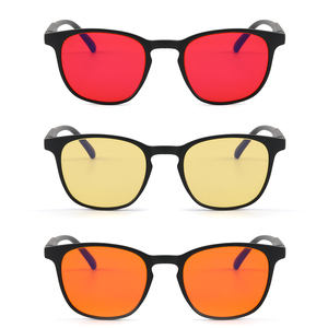 Lunettes anti-lumière bleue pour femmes, verres rouges et orange, pour bloquer la lumière bleue des écrans d'ordinateur et <span class=keywords><strong>de</strong></span> jeux vidéo, vente en gros - Product Image 6
