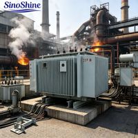 SinoShine Transformers Power Transformer Peralatan Listrik 6.6/11/13.8kV Kumparan Tembaga Terendam Minyak IEC60076