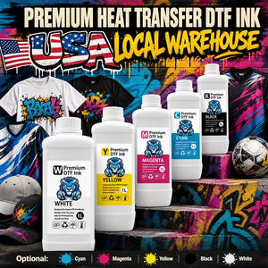 Tête d'impression XP600 I3200 pour imprimante DTF, encre pigmentée DTF blanche CMYK, machine d'impression de t-shirts, encre pour impression par transfert thermique - Product Image 1