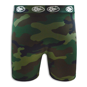 Bóxers Tácticos de Camuflaje Verde para Hombre |   Diseño Cómodo y Transpirable sin Etiquetas con Logotipo en la Cintura para Ropa de Trabajo, Personalización B2B - Product Image 2