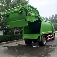 Camion benne arrière compact SINOTRUK HOWO de Chine, moteur diesel manuel, boîte de vitesses 4x2, Euro 4, pour la collecte des déchets
