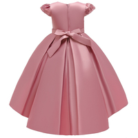 Robe d'été de haute qualité pour enfants, tenue de soirée, robe de demoiselle d'honneur, robe de cérémonie occidentale, robe de traîne pour anniversaire