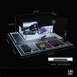 <span class=keywords><strong>โมเดล</strong></span>จำลอง<span class=keywords><strong>ฉาก</strong></span> MoreArt <span class=keywords><strong>1</strong></span>/<span class=keywords><strong>64</strong></span> ดีไซน์ดั้งเดิม สำหรับโชว์รูมรถยนต์ ลานจอด<span class=keywords><strong>รถ</strong></span> - Product Image 3