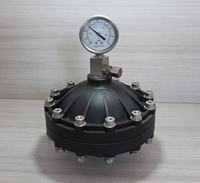 Amortiguador de Pulsaciones de Diafragma de PVDF/UPVC, Tipo Anticorrosión, para Bombas Dosificadoras Químicas