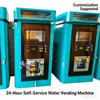 Dispensador de Agua Metálico Inteligente de Alta Calidad para Exteriores, con Sistema de Autoservicio, Operado con Monedas, Tarjetas IC y SDK, Estación Expendedora de Agua Pura