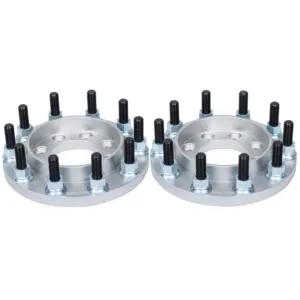 BOTRAK 8 to 10 lug forged t6 6061 1" 8x6.5" to 10x285 22.5" 24.5" rim semi wheel adapter spacer for chevy gmc 2500 3500 dually