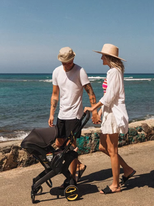 Poussette pliable multifonctionnelle 4-en-1 en aluminium, adaptée aux nouveau-nés - Product Image 4