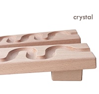 Bloques de Construcción Educativos de Madera de Haya de Alta Calidad con Bolas Rodantes para Niños de 2 a 6 Años, Jardín de Infancia