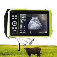 Appareil d'échographie vétérinaire portable Y6 pour animaux, certifié CE Classe II, écran tactile, batterie intégrée, diagnostic