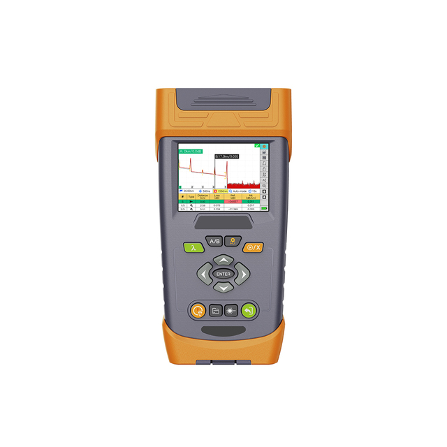 QX55 Mini OTDR Optical Time-Domain Reflectometer Fiber Optic Tester Handheld OTDR Tester with Power Meter Light Power