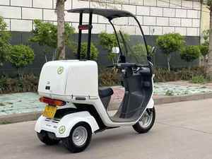 Scooter à essence d'<span class=keywords><strong>occasion</strong></span> Honda <span class=keywords><strong>50cc</strong></span>, mini tricycle rétro, à injection de carburant, modèle Turtle, pour homme et femme, blanc - Product Image 2