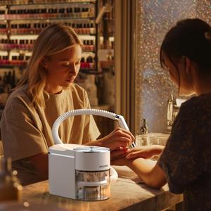 2025 thiết kế mới 220W móng chân không Collector 2-in-1 có thể tháo rời chất lượng cao móng tay bụi <span class=keywords><strong>extractor</strong></span> máy khoan - Product Image 6