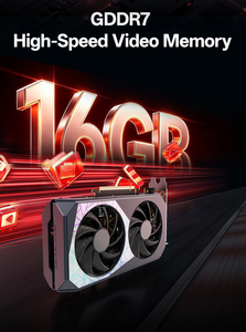 บริการ OEM การ์ดจอเกมมิ่ง RTX 5060 5060TI 8GB GDDR7 PCIe 5.0 3840 คอร์ รุ่นที่ 4 RT รองรับ 8K ขายส่ง วิดีโอประสิทธิภาพสูง - Product Image 4