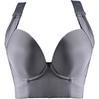 Soutien-gorge sculptant sexy grande taille OEM, sept rangées de boutons, réglable, respirant, écologique, antibactérien, rembourré, contrôle moyen des fesses