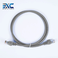 Kabel Patch LAN Cat6 EXC RJ45 Ethernet Terproteksi 3A Pengisian Cepat Kabel Data Jaringan Komputer untuk Komersial Rumah Berkualitas Tinggi
