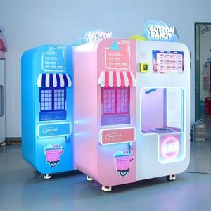 Máquina Expendedora Comercial <span class=keywords><strong>de</strong></span> Algodón <span class=keywords><strong>de</strong></span> Azúcar, 36 Formas, Doble Color Rosa y Azul, Resistente, para Parques Infantiles, Gran Capacidad - Product Image 3