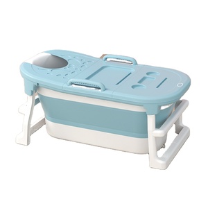 Grande <span class=keywords><strong>baignoire</strong></span> pliable moderne en plastique pour adultes, <span class=keywords><strong>baignoire</strong></span> autoportante pour <span class=keywords><strong>petite</strong></span> salle de bain - Product Image 1