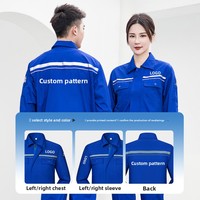 Combinaison de travail pour homme en coton antistatique à manches longues pour l'été, bandes réfléchissantes, uniforme de protection du travail, modèle BM-20604, fabriqué en Chine