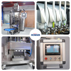 Máquina Automática de Llenado y Sellado Trasero de Cuatro Carriles para Granulados, con Empaque de Película Plástica, para Azúcar, Sal, Arroz y Semillas - Product Image 5