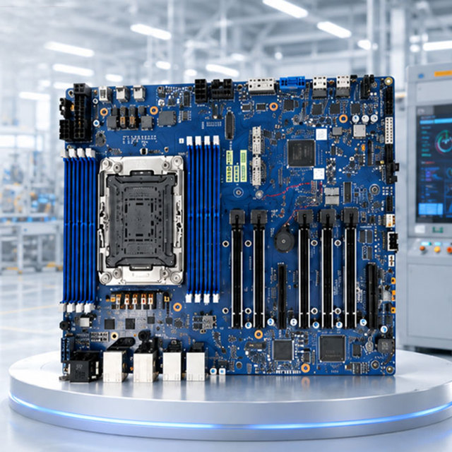 ISB-C801 Industrial Server Motherboard Intel Xeon Platform for AI Computing Edge Server System with DDR5 PCIe Expansion