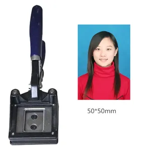 E003(50*50mm) Handheld 2 "x 2" Passport Cutter Foto ID Sterben Cutter Punch