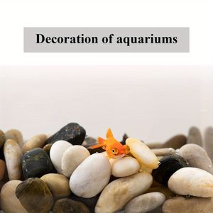Db 18 Lbs Đánh Bóng Trang Trí Đá 1.6-2.4 Inch Tự Nhiên Sỏi Cobble Sông Đá Cho Aquarium Bình Cây - Product Image 6