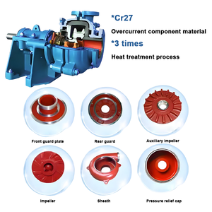 Pompe à boue électrique anti-corrosion CZME pour l'industrie chimique contenant des particules cristallines - Product Image 2