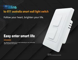 Interrupteur mural intelligent Zigbee avec commande vocale, bouton physique, 1/2/3 gang, pour la maison intelligente, interrupteur d'éclairage intelligent, AU/US/<span class=keywords><strong>PH</strong></span> - Product Image 6