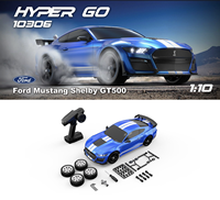 Voiture de drift HOSHI MJX Hyper Go MJX 10306 GT500 1/10 4WD Brushless 70KM/H haute vitesse, voiture de course sur route, jouet RTR