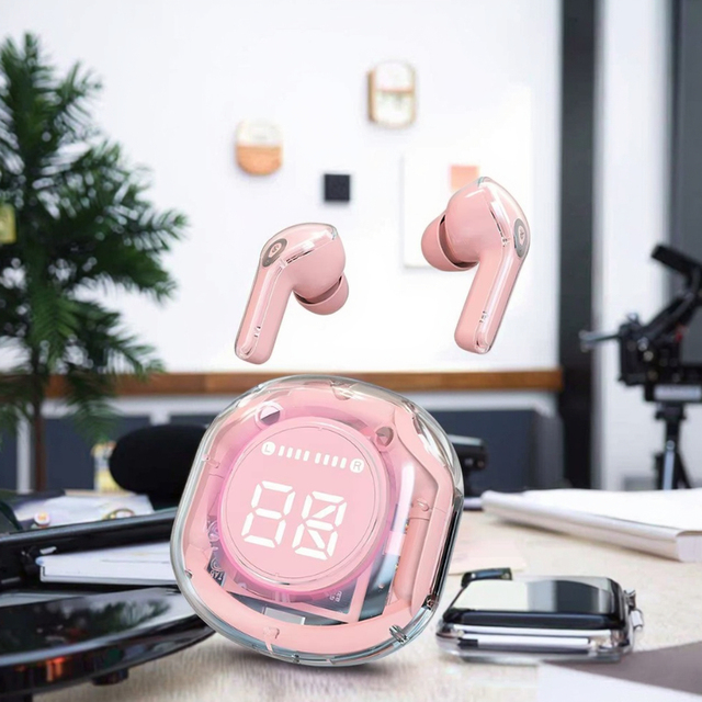 Air39 Wireless Earbuds with LED Digital Display Noise Cancelling Waterproof In-Ear Headset for iPhone