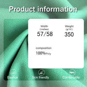 <span class=keywords><strong>2025</strong></span> Mới Mùa Đông Thời Trang 100% <span class=keywords><strong>Polyester</strong></span> Vải Trắng Ấm Fleece Len Pha Trộn Quần Áo Dệt Kim Vải Cho Quần Phù Hợp Với Sofa - Product Image 2