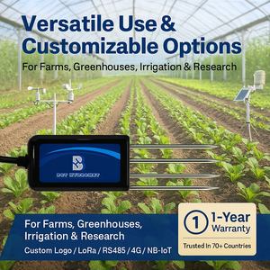 8 in 1 toprak sensörü analiz probu Lorawan tarım NPK LORA RS485 sıcaklık EC tuzluluk su içeriği toprak nem Tester - Product Image 3