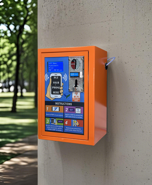 VFresh Wide Range Support Different Country Network Portable Vending Machine for Street WIFI Hotspot Vending Machine