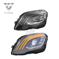 Kit de mise à niveau authentique X204 GLK300 Classic Blue Eye LED DRL pour phares, démonté d'occasion pour une mise à niveau neuve