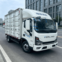 Fourgonnette utilitaire légère entièrement électrique Forland Linghang G6, cabine simple, batterie AiyiKe 141,32 kWh, camion de distribution