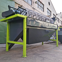 Machine de tamisage de compost à faible bruit et à haute efficacité, utilisée en laboratoire