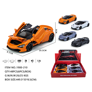Modèle de voiture en alliage métallique <span class=keywords><strong>MZ</strong></span> 1:<span class=keywords><strong>24</strong></span> RX7-FC pour garçons, action de recul avec lumière et son, option d'ouverture de 6 portes - Product Image 2