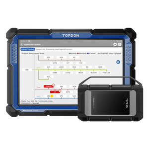 Strumento Diagnostico per Auto 12V-24V, Scanner per Tutti i Sistemi, Diagnosi Freni, Carrello Diagnostico - Product Image 1