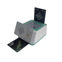 Escáner de Códigos de Barras F600 1D 2D QR, Lector de Tarjetas Inteligentes NFC RFID de Doble Chip