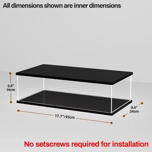 Nouveauté : Vitrine en acrylique personnalisée avec éclairage LED, style moderne sur mesure pour objets de collection, figurines et poupées - Product Image 3