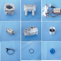 Accessoires d'origine NGH GT35 35R pour moteur d'avion RC : carter, cylindre, tuyau d'échappement, piston, carburateur, allumeur