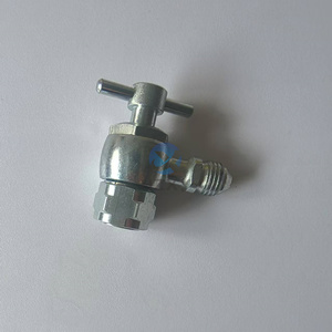 Accoppiatore XZGK-SA2 JIC UNF <span class=keywords><strong>37</strong></span> °   Valvola di Carica per Accumulatore 7/16-20 con Ugello Dedicato e Valvola di Pressione per Accumulatore - Product Image 3