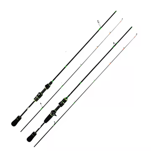 Canne à pêche ultra légère en carbone 1.5-1.8m, à action solide UL, longue coulée, cannes à pêche télescopique pour truite et vairon, cannes à pêche en eau douce - Product Image 2